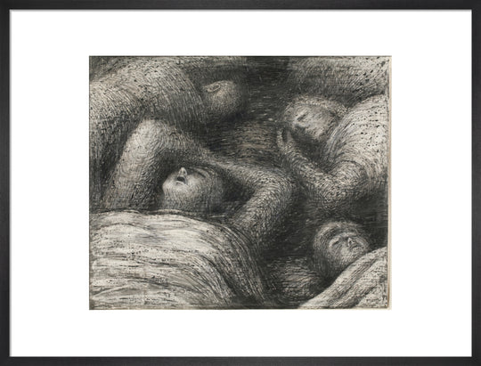 Henry Moore, Four Grey Sleepers, 1941