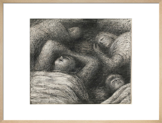Henry Moore, Four Grey Sleepers, 1941