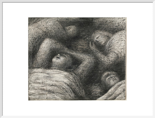 Henry Moore, Four Grey Sleepers, 1941