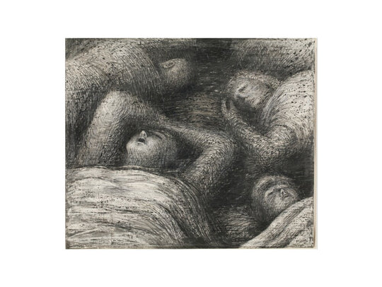 Henry Moore, Four Grey Sleepers, 1941