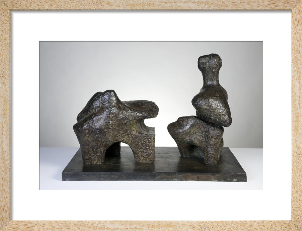 Henry Moore, Two Piece Reclining Figure No.4, 1961
