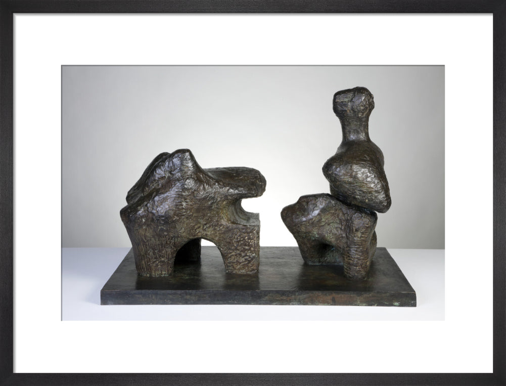 Henry Moore, Two Piece Reclining Figure No.4, 1961