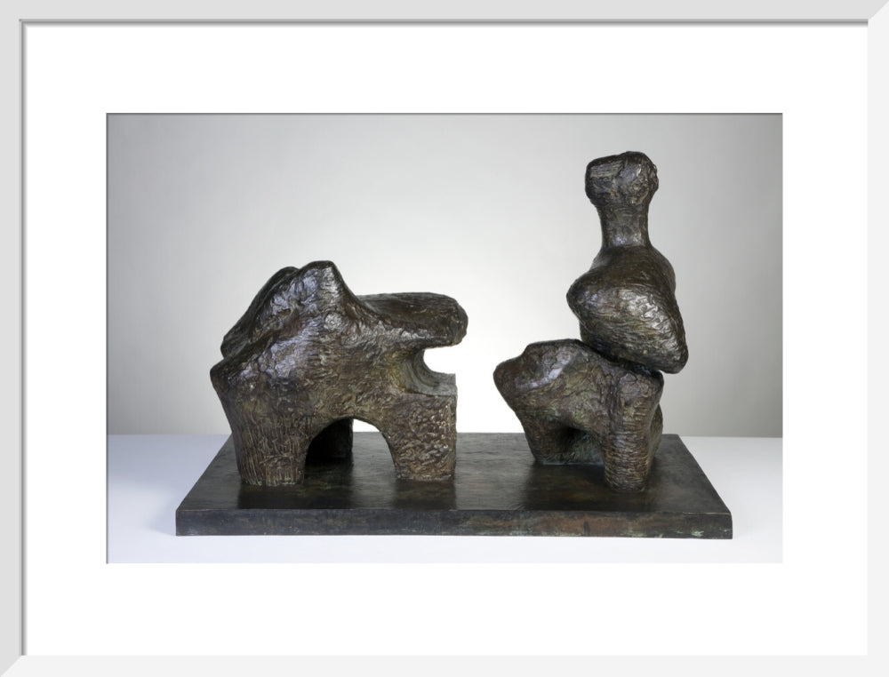 Henry Moore, Two Piece Reclining Figure No.4, 1961