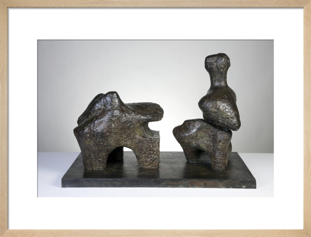 Henry Moore, Two Piece Reclining Figure No.4, 1961