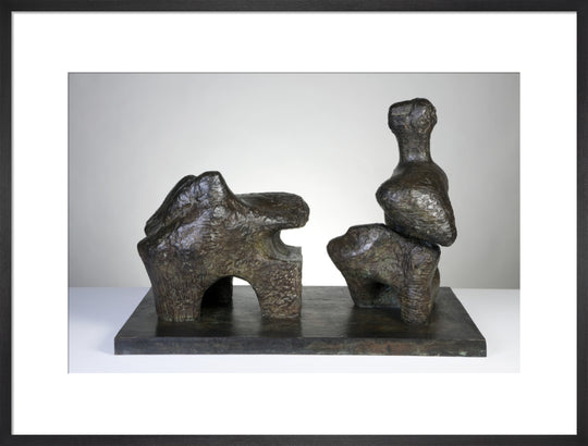 Henry Moore, Two Piece Reclining Figure No.4, 1961