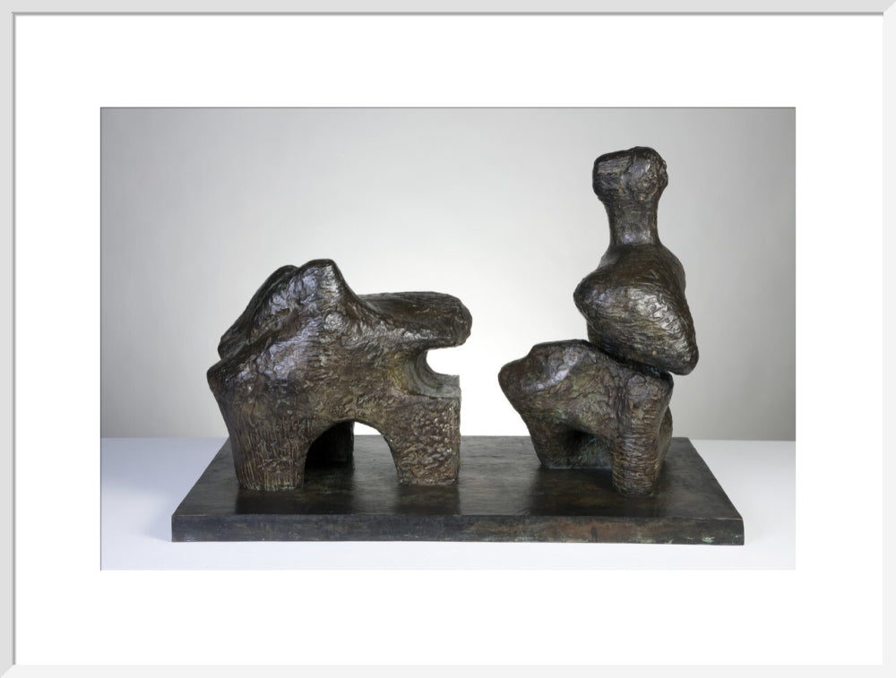 Henry Moore, Two Piece Reclining Figure No.4, 1961