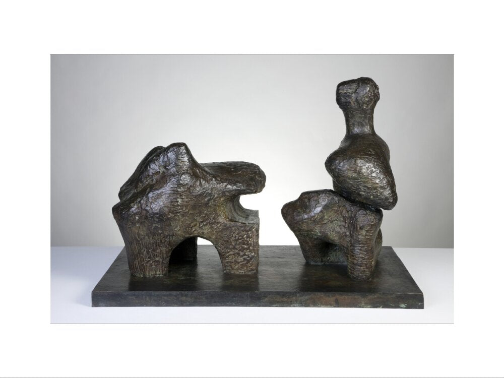 Henry Moore, Two Piece Reclining Figure No.4, 1961