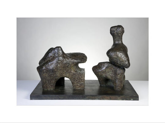 Henry Moore, Two Piece Reclining Figure No.4, 1961