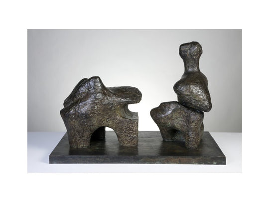 Henry Moore, Two Piece Reclining Figure No.4, 1961