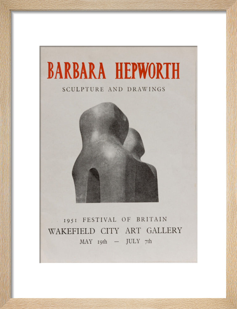 Barbara Hepworth, Sculpture and Drawing, 1951.