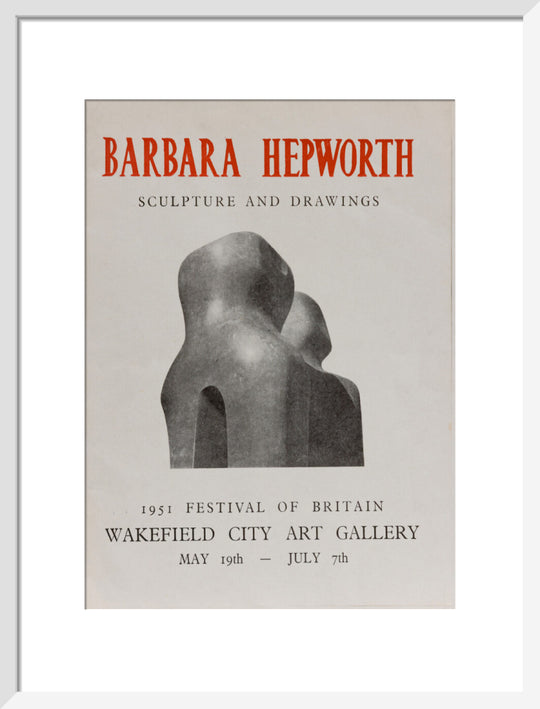 Barbara Hepworth, Sculpture and Drawing, 1951.