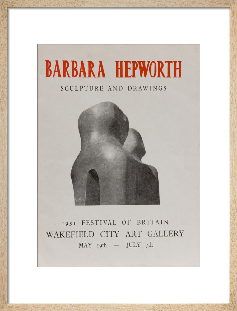 Barbara Hepworth, Sculpture and Drawing, 1951.