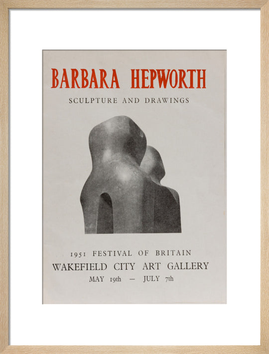 Barbara Hepworth, Sculpture and Drawing, 1951.