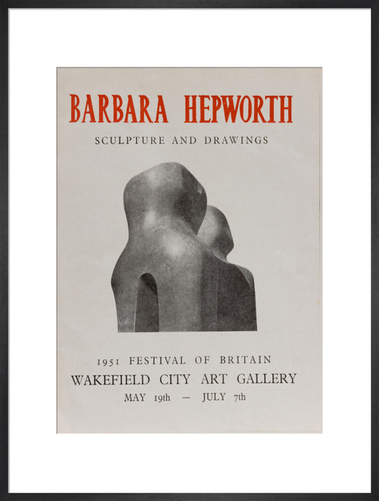 Barbara Hepworth, Sculpture and Drawing, 1951.