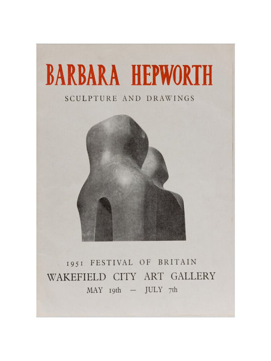 Barbara Hepworth, Sculpture and Drawing, 1951.