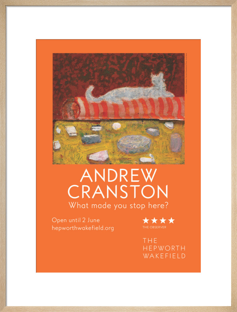 Andrew Cranston, What made you stop here?, 2024.