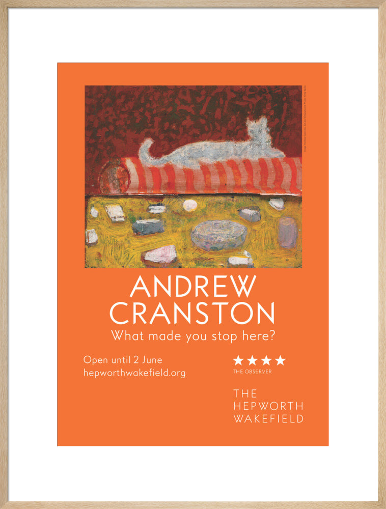 Andrew Cranston, What made you stop here?, 2024.