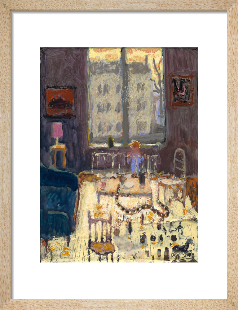 Andrew Cranston, A Snake Came to my Coffee able on a Hot, Hot Day to Drink There, 2023 (art print, small, natural)