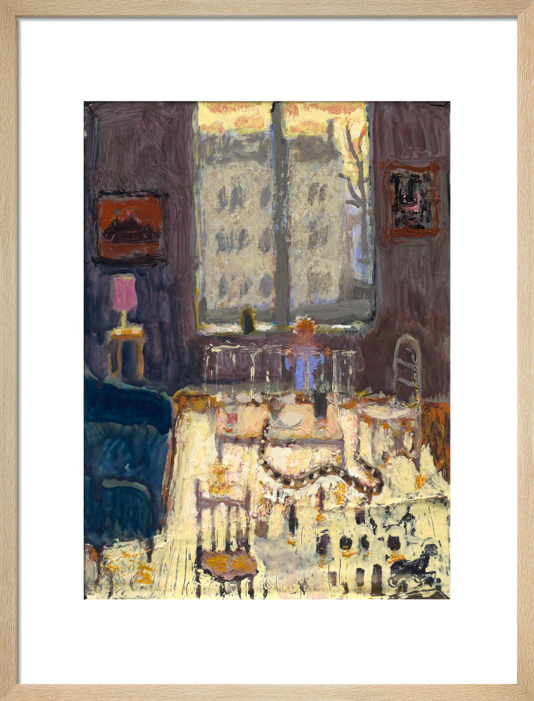 Andrew Cranston, A Snake Came to my Coffee able on a Hot, Hot Day to Drink There, 2023 (art print, medium, natural)