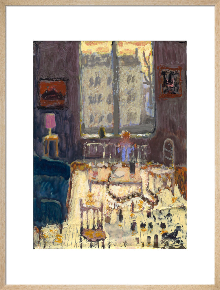 Andrew Cranston, A Snake Came to my Coffee able on a Hot, Hot Day to Drink There, 2023 (art print, large, natural)