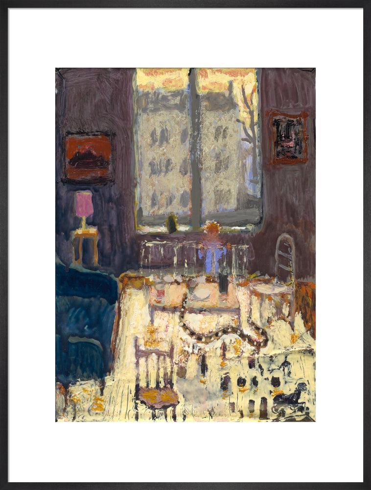 Andrew Cranston, A Snake Came to my Coffee able on a Hot, Hot Day to Drink There, 2023 (art print, extra large, black)