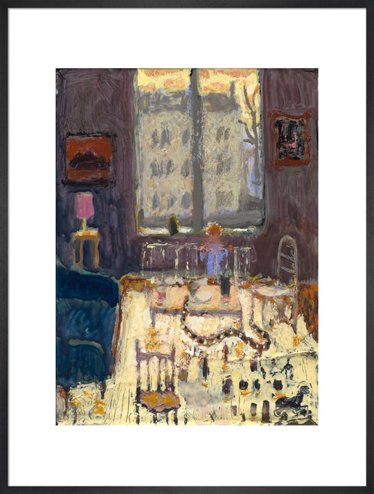 Andrew Cranston, A Snake Came to my Coffee able on a Hot, Hot Day to Drink There, 2023 (art print, extra large, black)