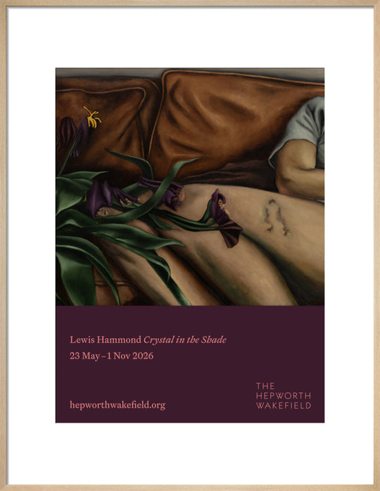 Lewis Hammond: Crystal in the Shade poster (art print, large, natural)