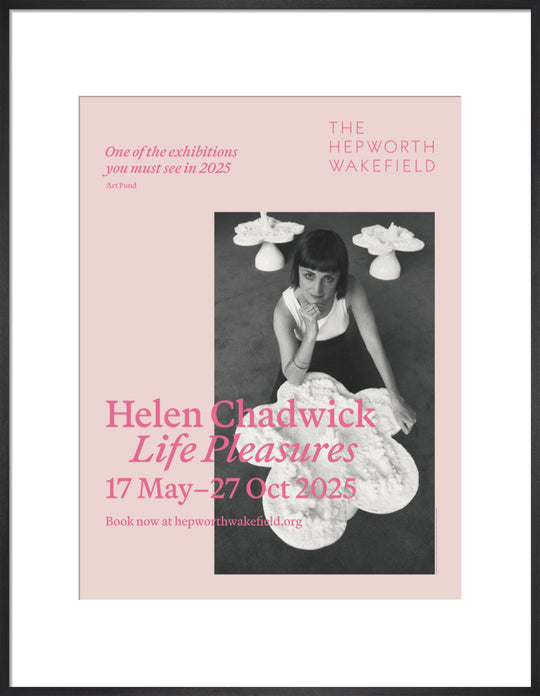 Helen Chadwick, Life Pleasures, 2025 (art print, large, black)