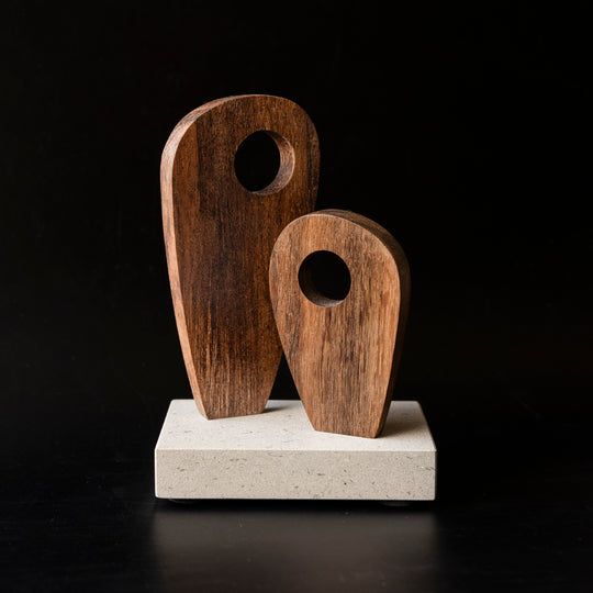 Barbara Hepworth Two Forms Wooden (Edged)