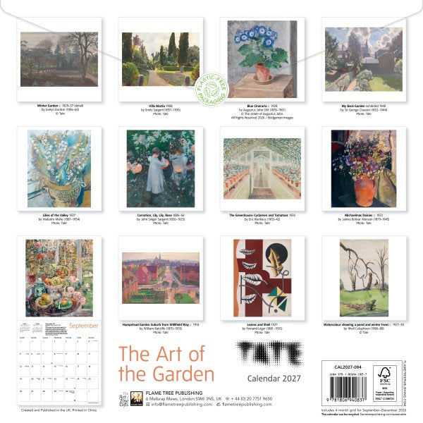 The Art of the Garden Calendar 2027