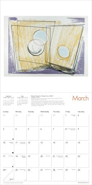 Barbara Hepworth Calendar 2024