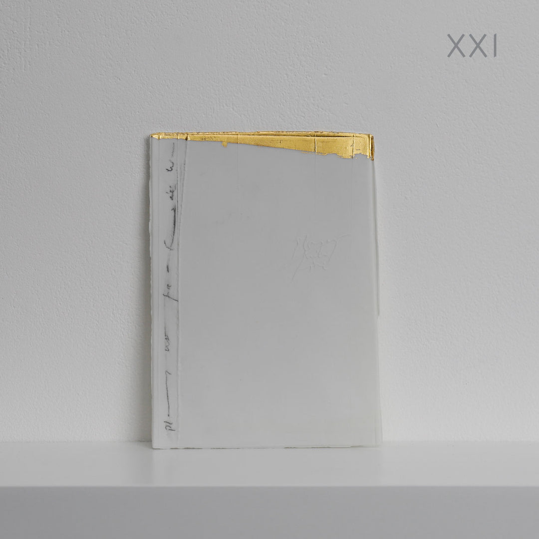 Edmund de Waal: things not words, I-XXIV, 2025