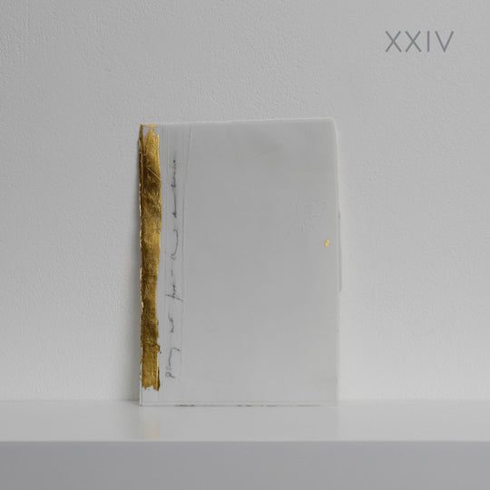 Edmund de Waal: things not words, I-XXIV, 2025