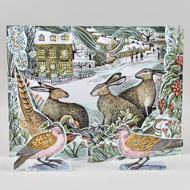 We Three Hares by Angela Harding Advent Calendar