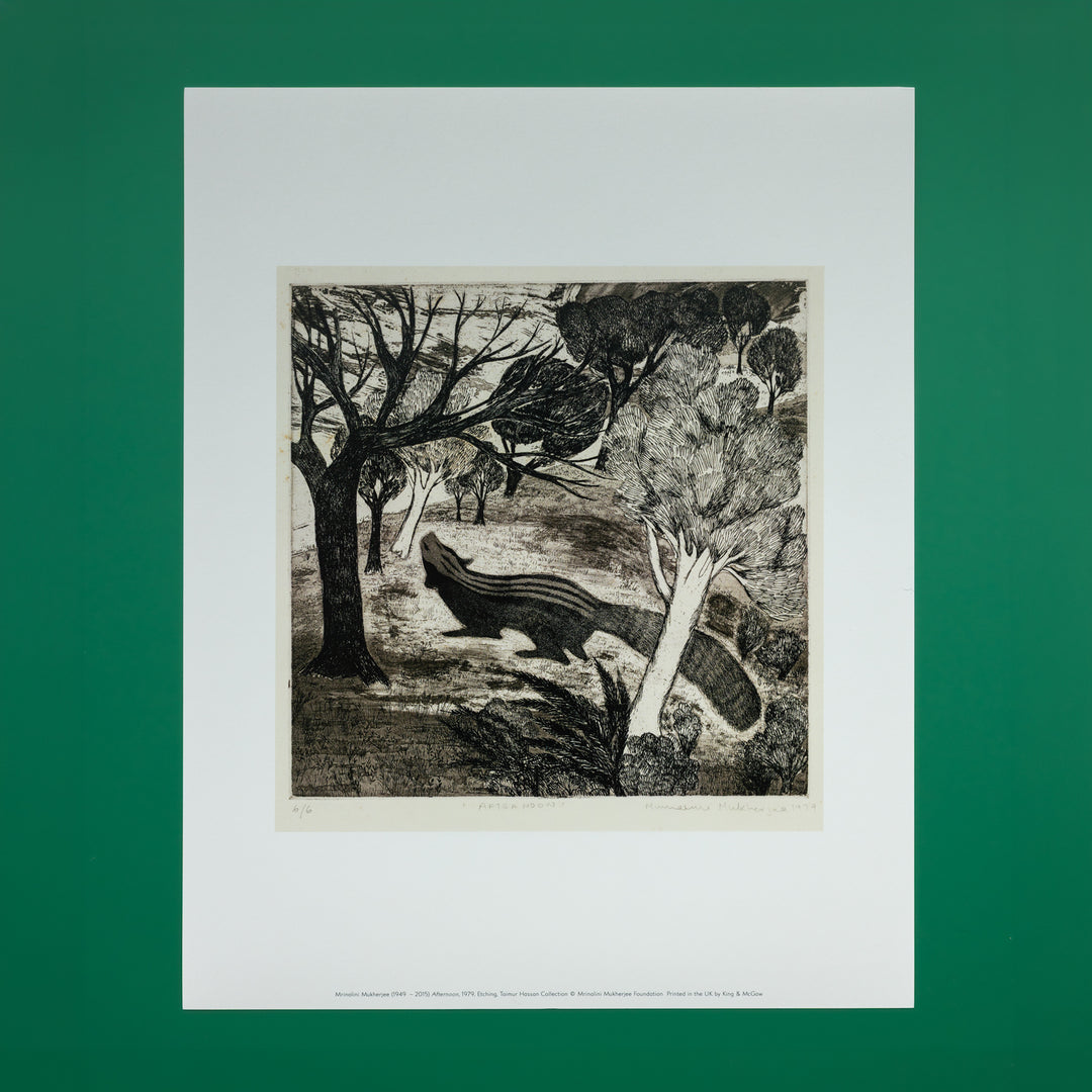 Afternoon, 1970 by Mrinalini Mukherjee Miniprint