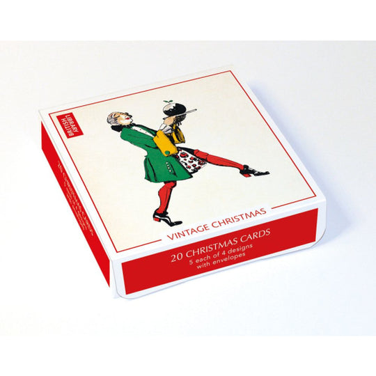Vintage Christmas Card Pack