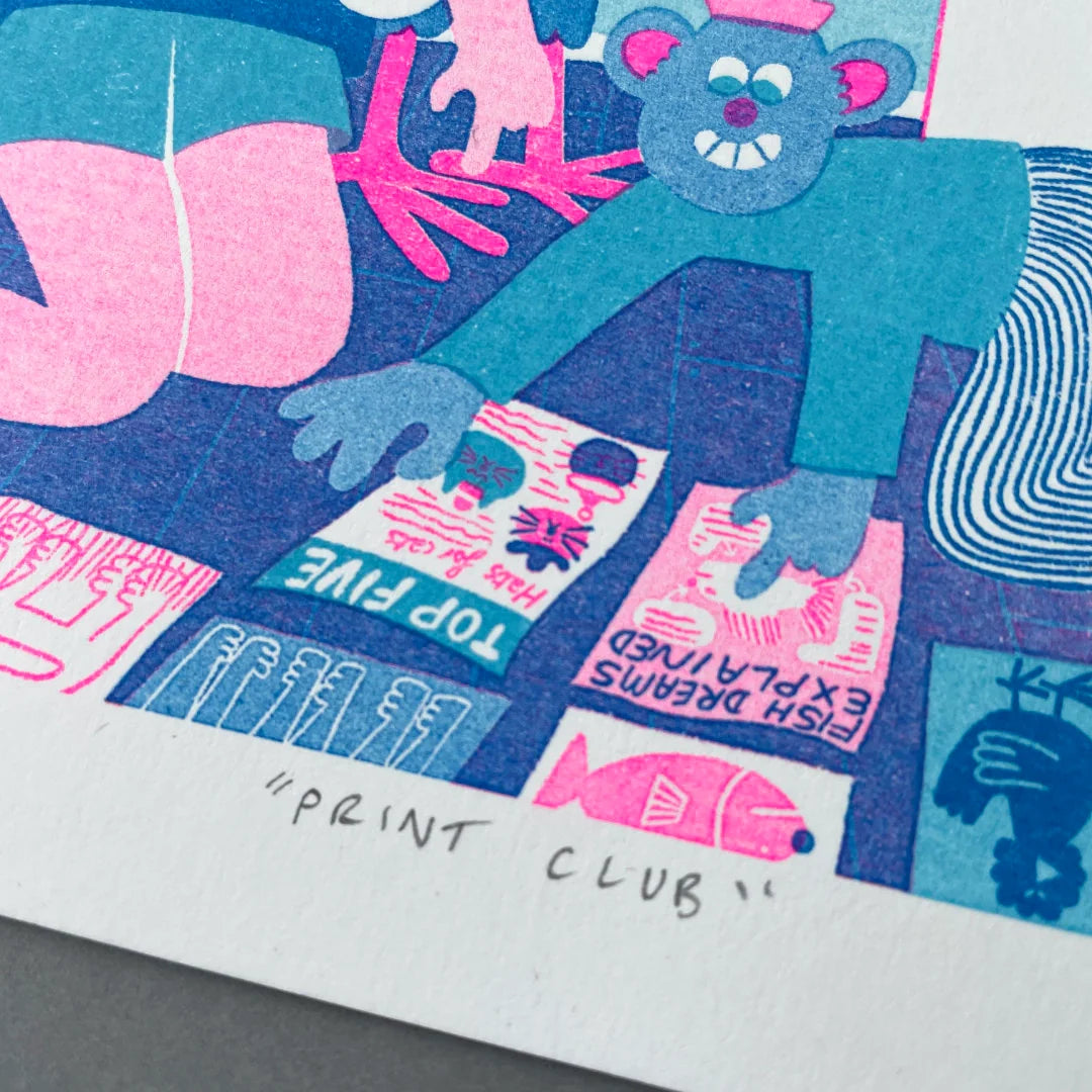 Print Club Riso Print by Yuk Fun