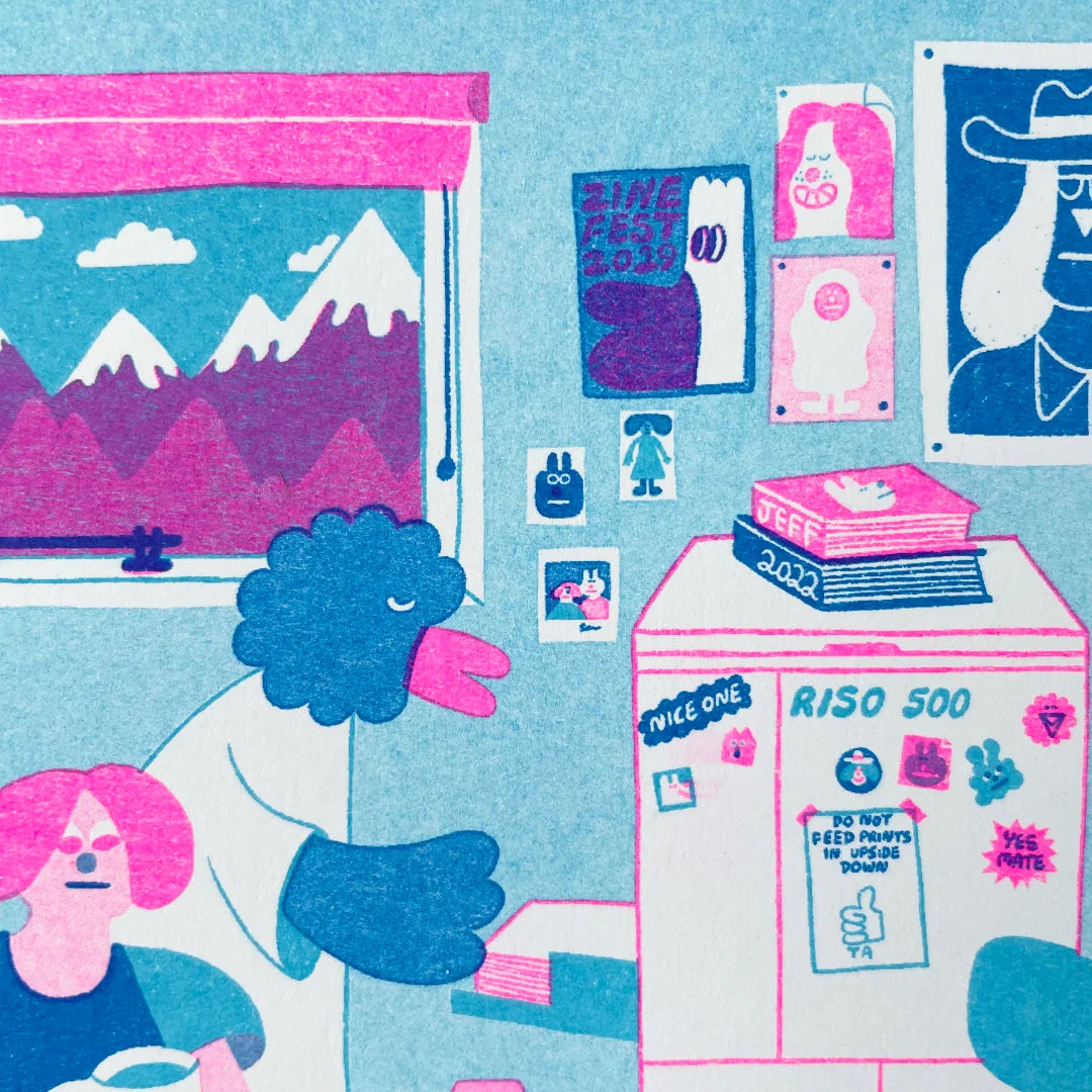 Print Club Riso Print by Yuk Fun