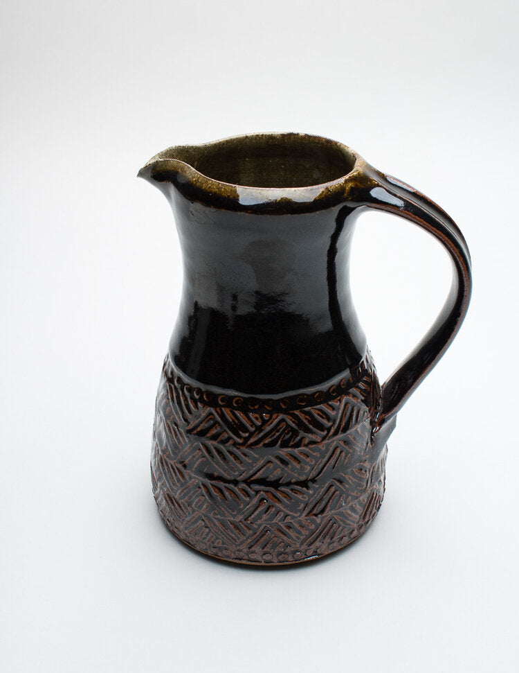 Medium Jug (Tenmoku) by Leach Pottery