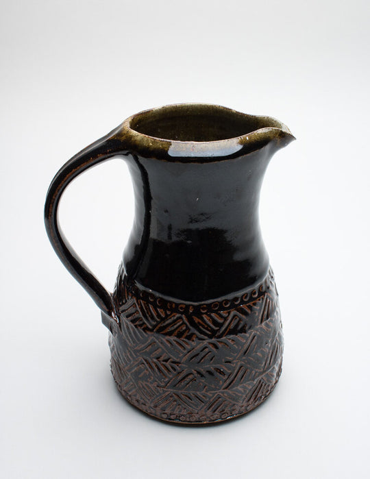 Medium Jug (Tenmoku) by Leach Pottery