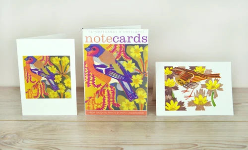 Catkins & Primroses Notecard Set