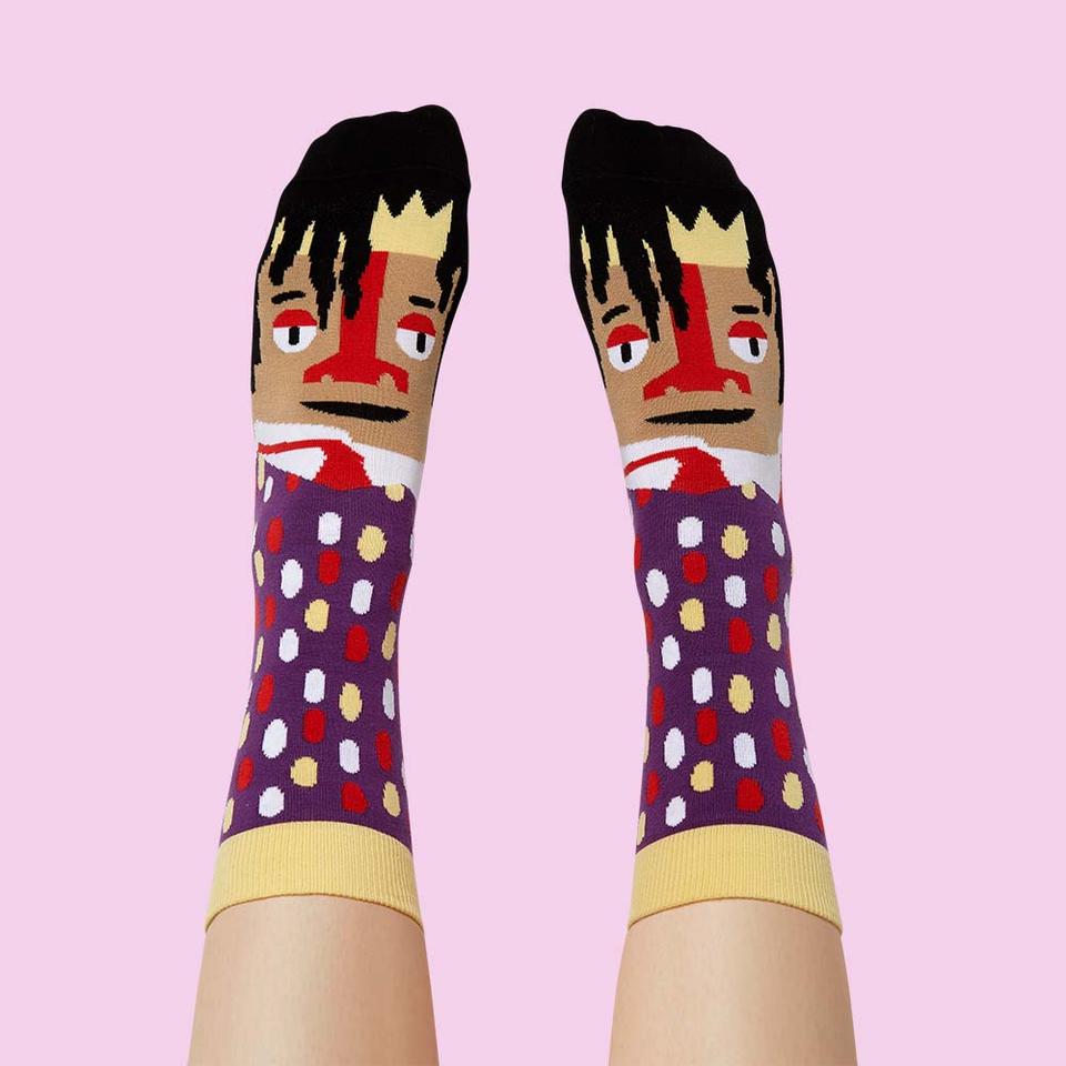Large Basquiatoe Socks by ChattyFeet