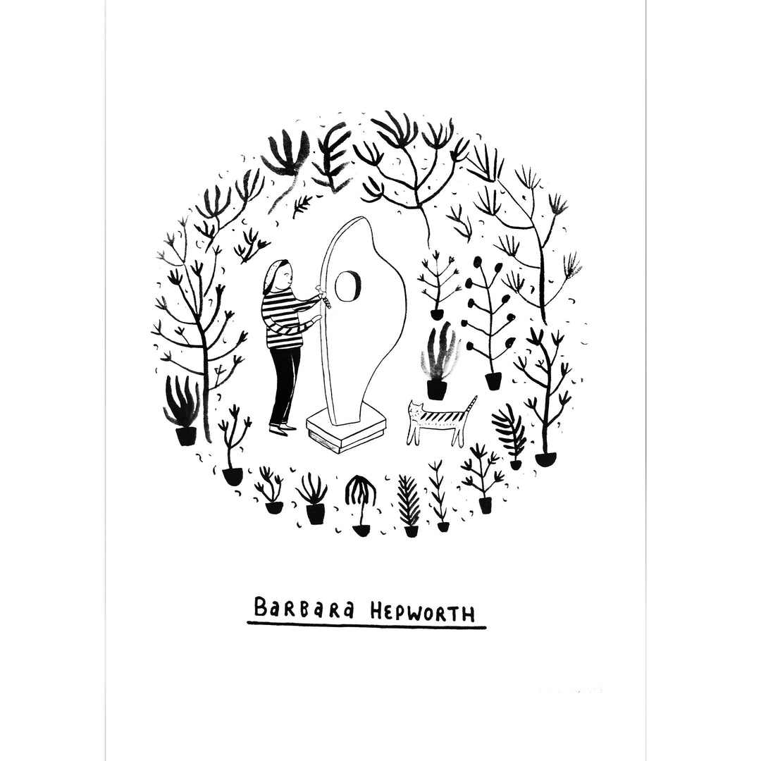 Barbara Print by Alex Sickling