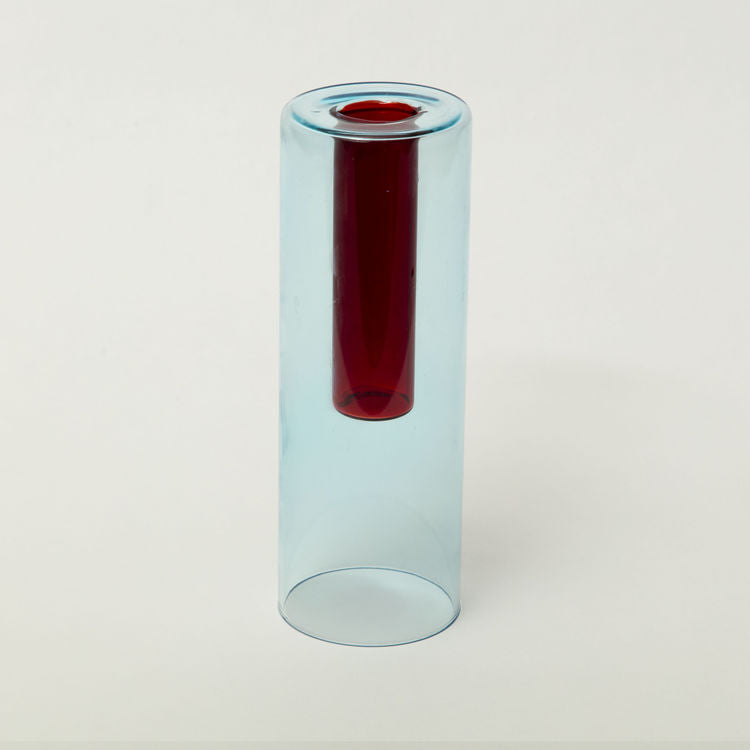 Reversible Vase  Blue / Red