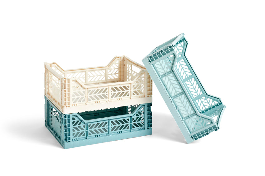 Teal Small Crate