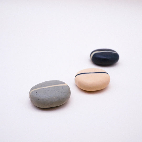 Large Stripe Pebble Soap
