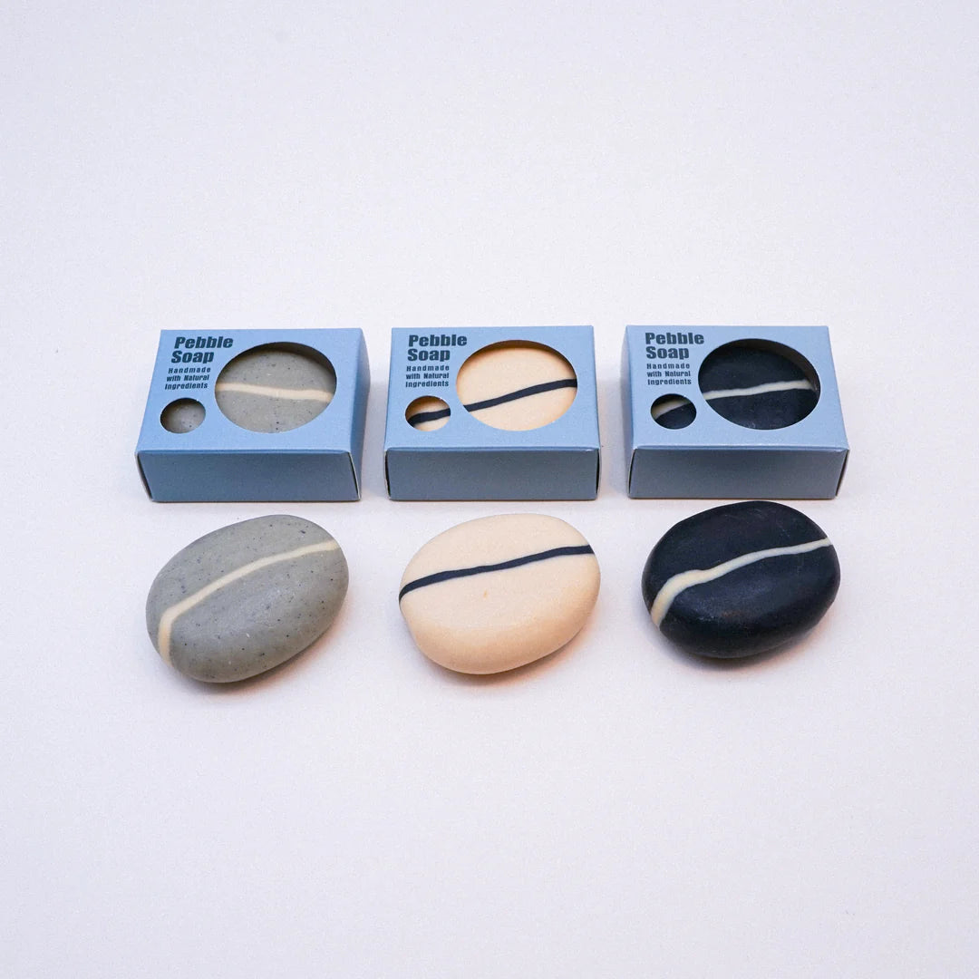 Large Stripe Pebble Soap