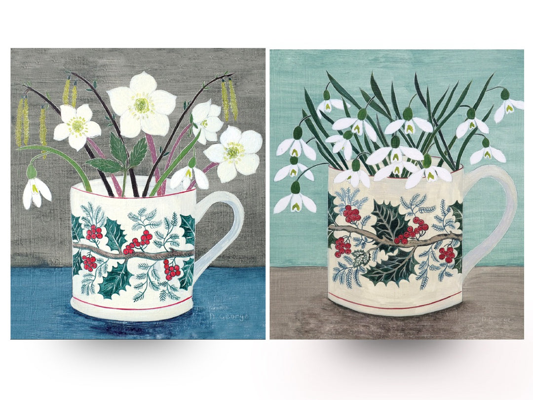 Snowdrops / Hellebores Christmas Card Pack