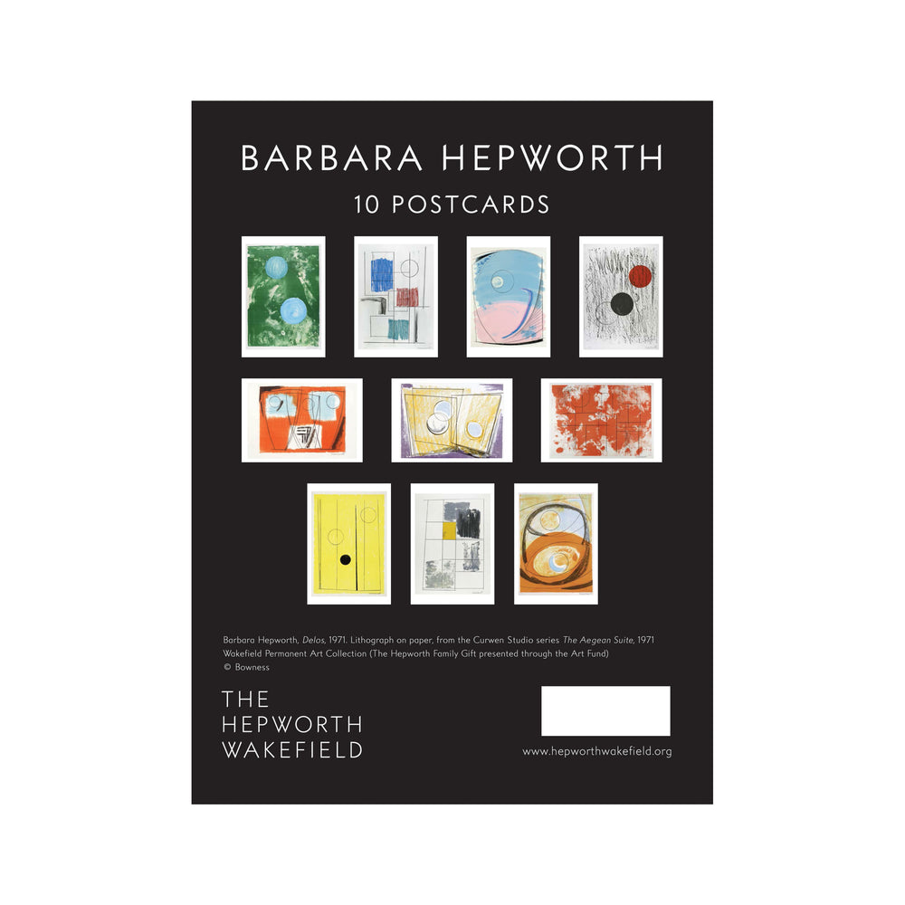 Barbara Hepworth Graphic Works Postcard Pack