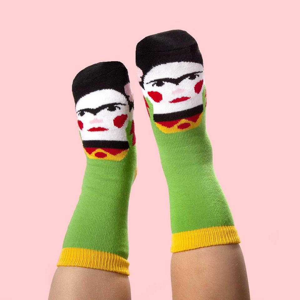 Frida Callus Jr Ages 4-7 Socks by ChattyFeet